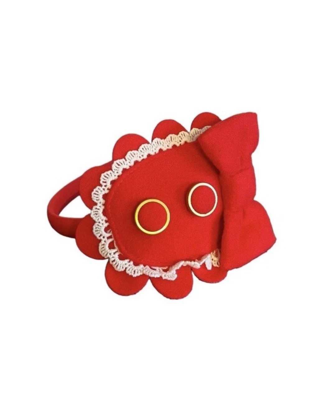 Pettigirl Red Headband Hair Accessory Party Christmas Holiday Valentines Ages 4+